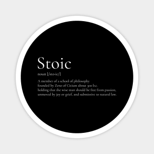 Stoic Definition Magnet